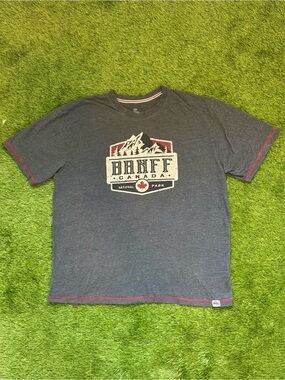 Banff Canada National Park Graphic T-Shirt Size XXL